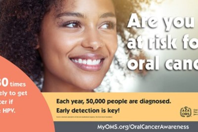 April is Oral Cancer Awareness Month
